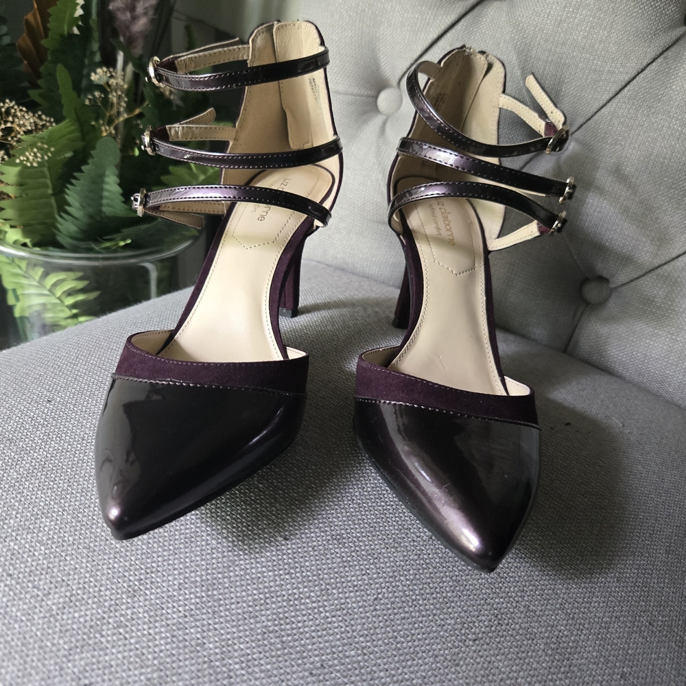 LIZ CLAIBORNE Heidi Plum Strappy Pointed Toe  Heels - Size 7½